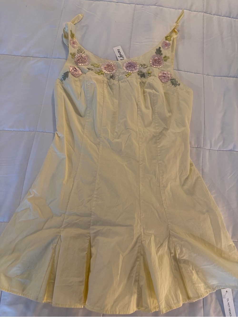 For Love and Lemons Amari Mini Dress Size Medium NWT - Picture 10 of 13